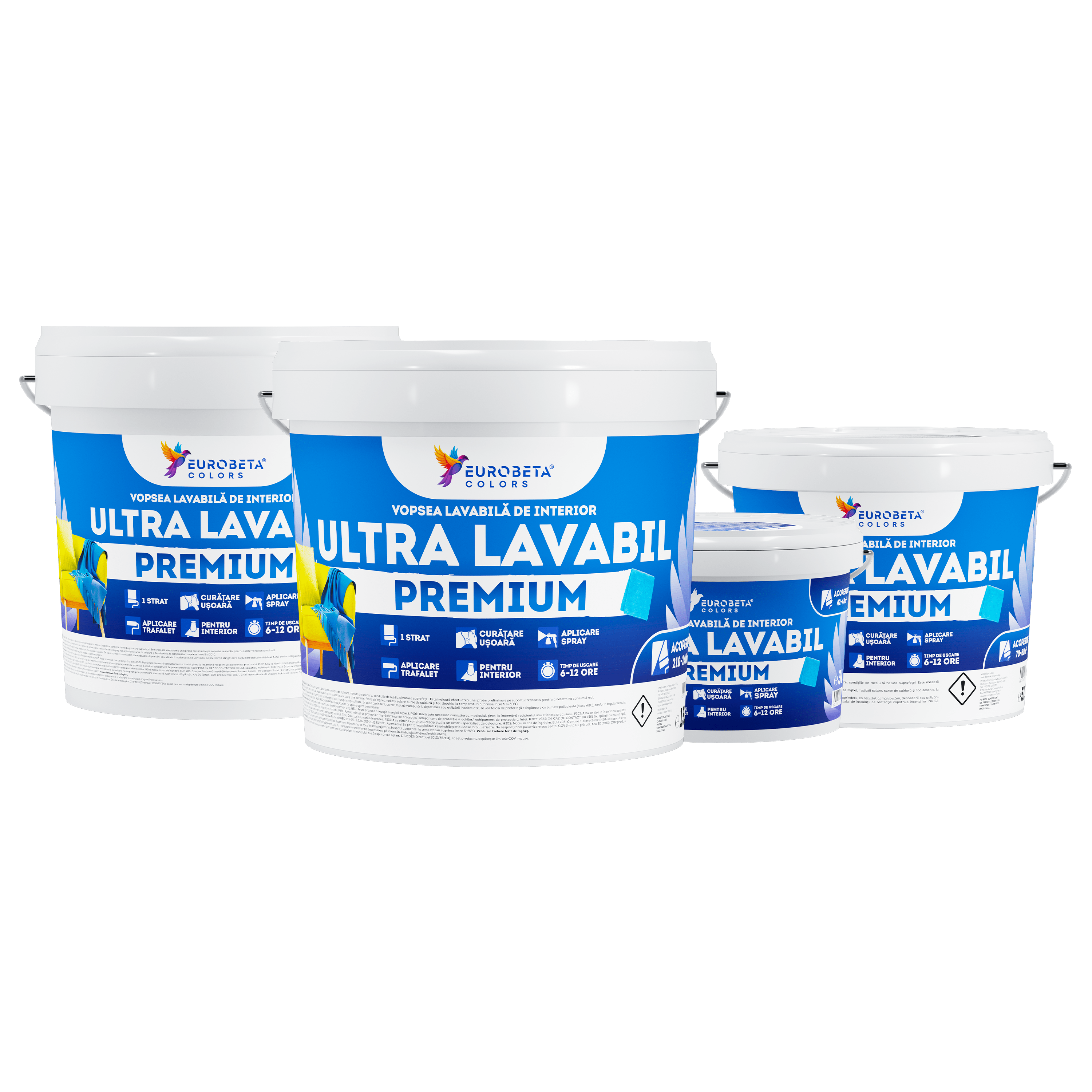 Vopsea Lavabila De Interior - Ultra-Lavabil
